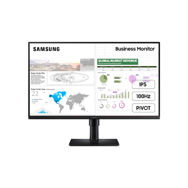 Монитор Samsung S27D400 27" Full HD 100 Гц / 5 мс / Черный photo 1