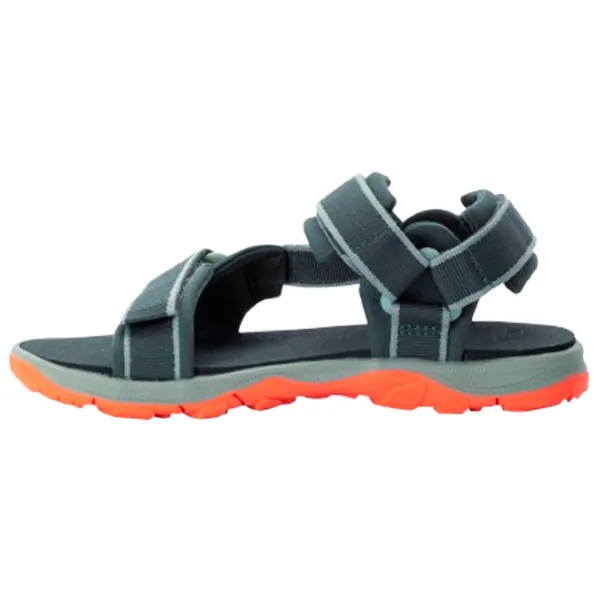 Sandale pentru băieți Jack Wolfskin Seven Seas 3 K Teal / Textil photo 2 Sandale pentru băieți Jack Wolfskin Seven Seas 3 K Teal / Textil photo 2