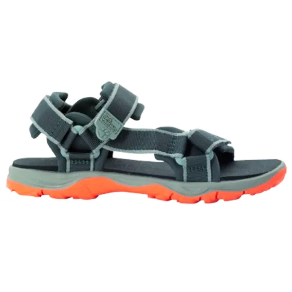 Sandale pentru băieți Jack Wolfskin Seven Seas 3 K Teal / Textil photo 1
