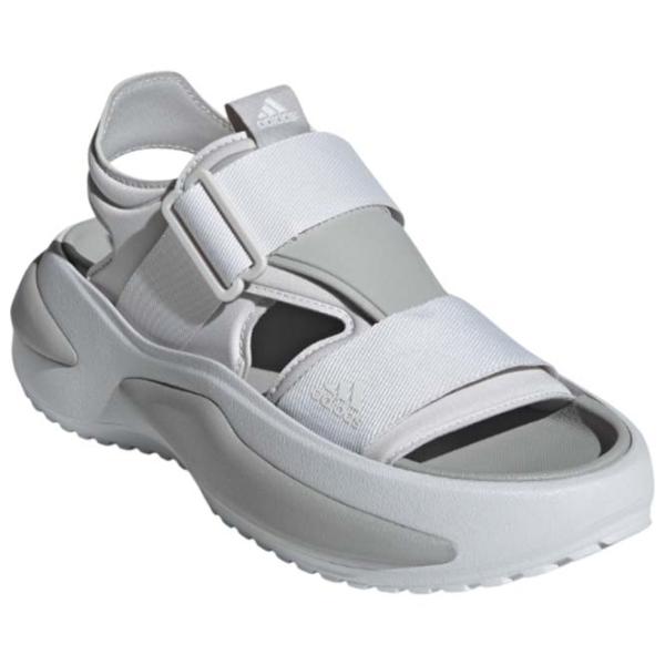 Sandale pentru femei Adidas Mehana Gray / Textil photo 1