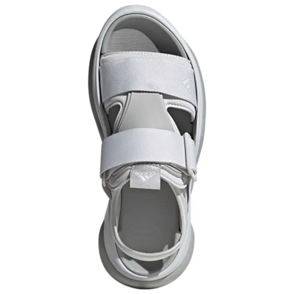 Sandale pentru femei Adidas Mehana Gray / Textil photo 4