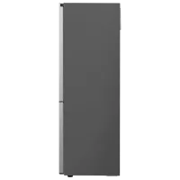 Frigider LG GBV3100EPY cu congelator jos 344 l / 186 cm / Inox photo 4