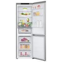 Frigider LG GBV3100EPY cu congelator jos 344 l / 186 cm / Inox photo 5