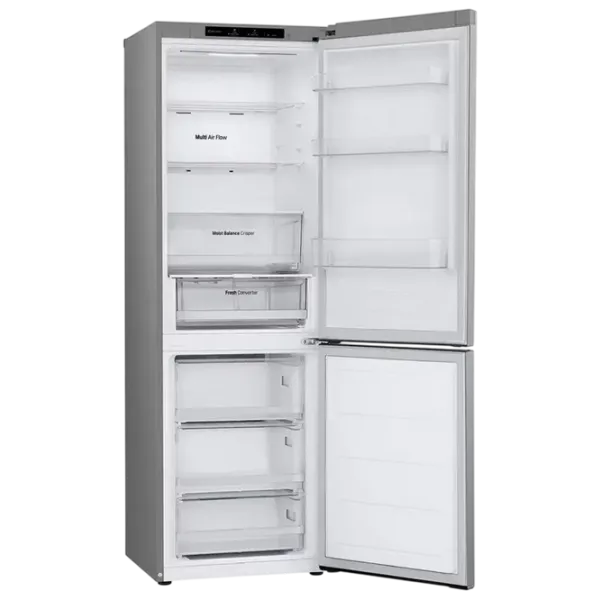 Frigider LG GBV3100EPY cu congelator jos 344 l / 186 cm / Inox photo 7