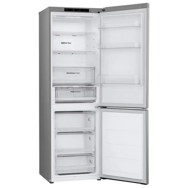 Frigider LG GBV3100EPY cu congelator jos 344 l / 186 cm / Inox photo 7
