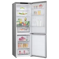 Frigider LG GBV3100EPY cu congelator jos 344 l / 186 cm / Inox photo 8