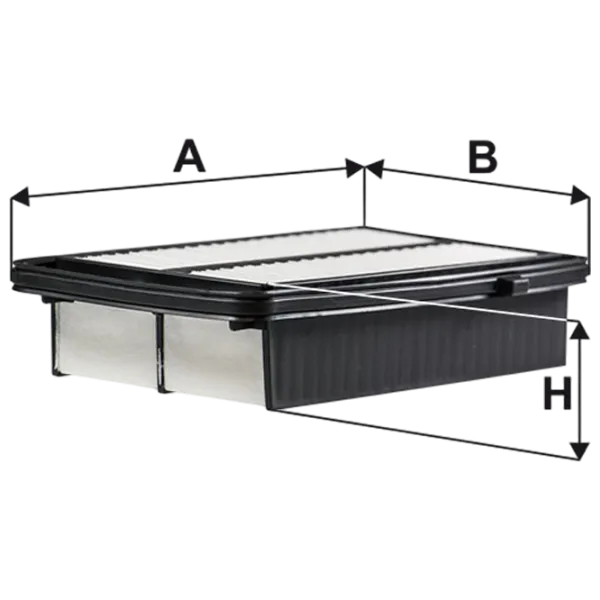 Filtru de aer Wix Filters WA9869 WX-WA9869 photo 1