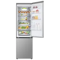 Frigider LG GBV5250EPY cu congelator jos 387 l / 203 cm / Inox photo 3