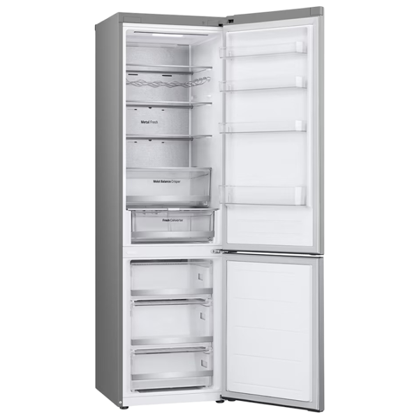 Frigider LG GBV5250EPY cu congelator jos 387 l / 203 cm / Inox photo 7