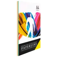 Бумага цветная Paperline Rainbow mix Разноцветный / 100