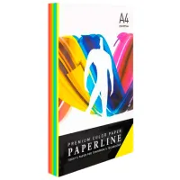 Бумага цветная Paperline Rainbow mix Разноцветный / 250