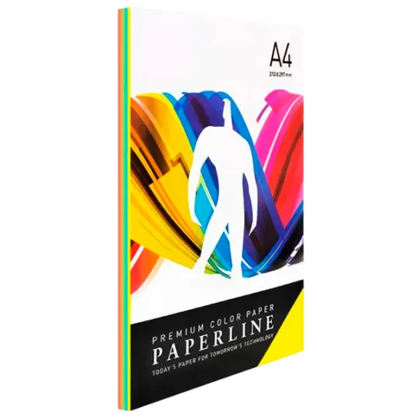 Hârtie colorată Paperline Rainbow mix Multicolor / 100 photo 1