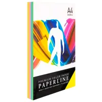 Hârtie colorată Paperline Rainbow mix Multicolor / 250