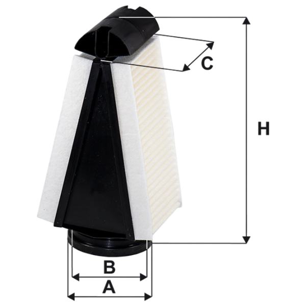 Filtru de aer Wix Filters WA9866 WX-WA9866 photo 1