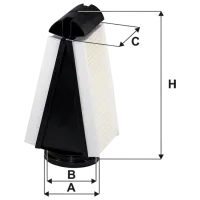 Filtru de aer Wix Filters WA9866 WX-WA9866