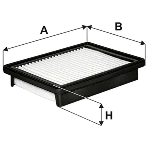 Filtru de aer Wix Filters WA9815 WX-WA9815 photo 1