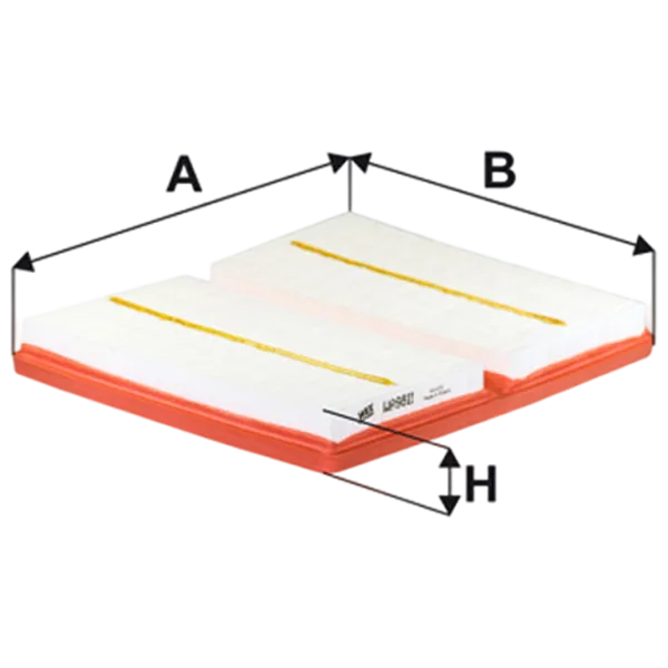 Filtru de aer Wix Filters WA9811 WX-WA9811 photo 1