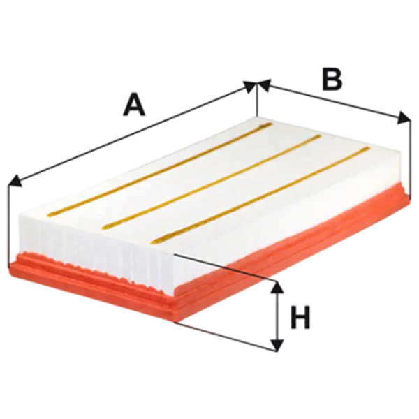 Воздушный фильтр Wix Filters WA9809 WX-WA9809 photo 1