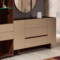 Комод Ambianta KOSMO 85.5 x 150 x 52см / МДФ / Catania - Fungo