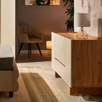 Комод Ambianta KOSMO 85.5 x 150 x 52см / МДФ / Artisan - Crem