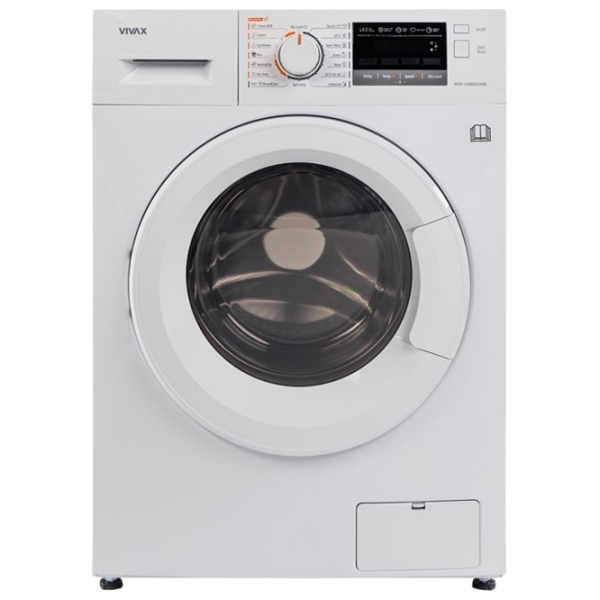 Mașină de spălat cu uscător Vivax WDF-1408D616BS 8 kg / 1400 rpm / White photo 1