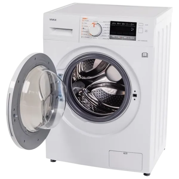 Mașină de spălat cu uscător Vivax WDF-1408D616BS 8 kg / 1400 rpm / White photo 2