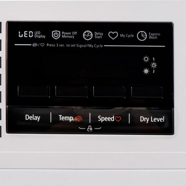 Mașină de spălat cu uscător Vivax WDF-1408D616BS 8 kg / 1400 rpm / White photo 5