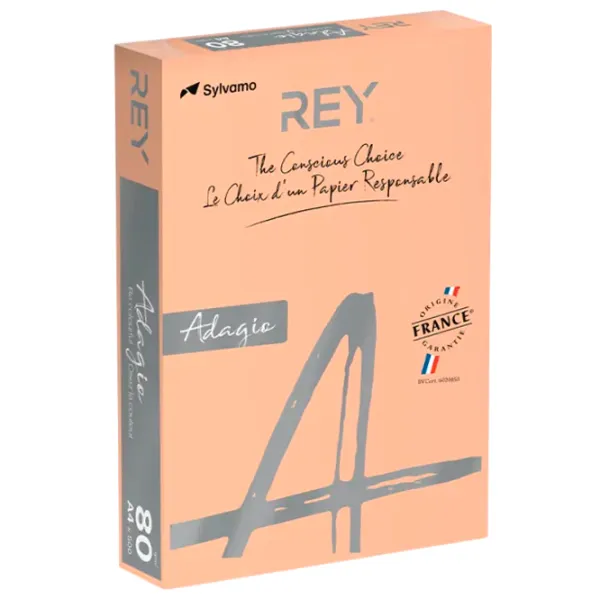 Hârtie colorată Rey Adagio Peach / 500 photo 1 Hârtie colorată Rey Adagio Peach / 500 photo 1