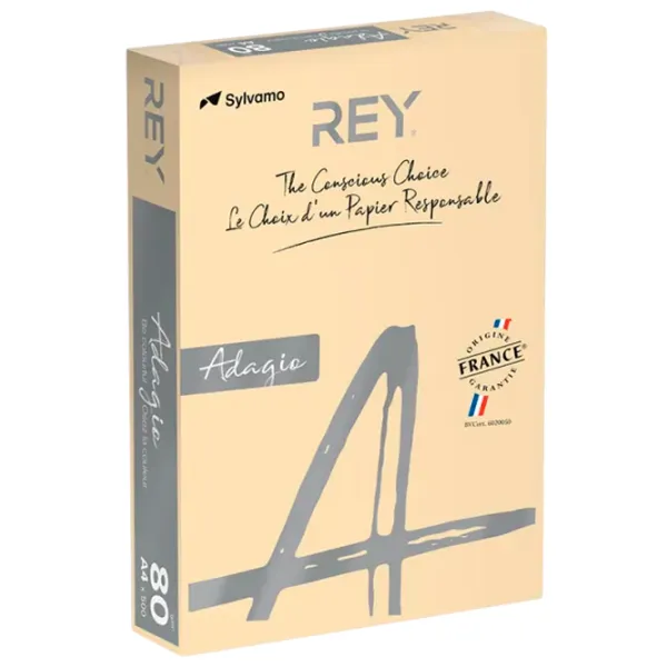 Hârtie colorată Rey Adagio Beige / 500 photo 1 Hârtie colorată Rey Adagio Beige / 500 photo 1