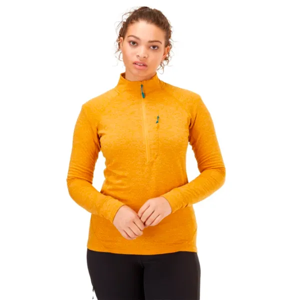 Толстовка для женщин Rab Nexus Pull-On Dark Butternut 14 Осень - Зима / Желтый photo 2