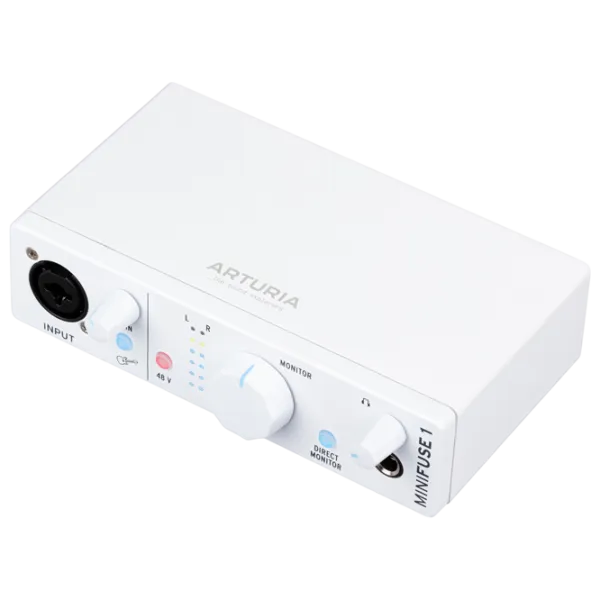 Interfață audio Arturia MiniFuse 1 192 kHz / 20 Hz - 20 kHz / White photo 2