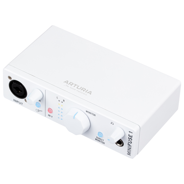 Interfață audio Arturia MiniFuse 1 192 kHz / 20 Hz - 20 kHz / White photo 2