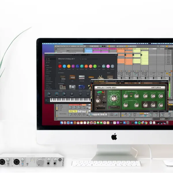 Interfață audio Arturia MiniFuse 1 192 kHz / 20 Hz - 20 kHz / White photo 6