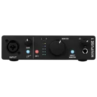 Аудио интерфейс Arturia MiniFuse 1 192 кГц / 20 Гц - 20 кГц / Черный