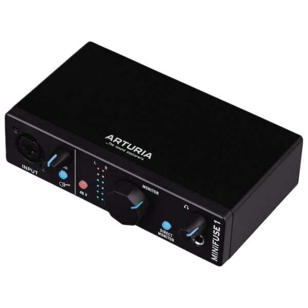 Аудио интерфейс Arturia MiniFuse 1 192 кГц / 20 Гц - 20 кГц / Черный photo 2