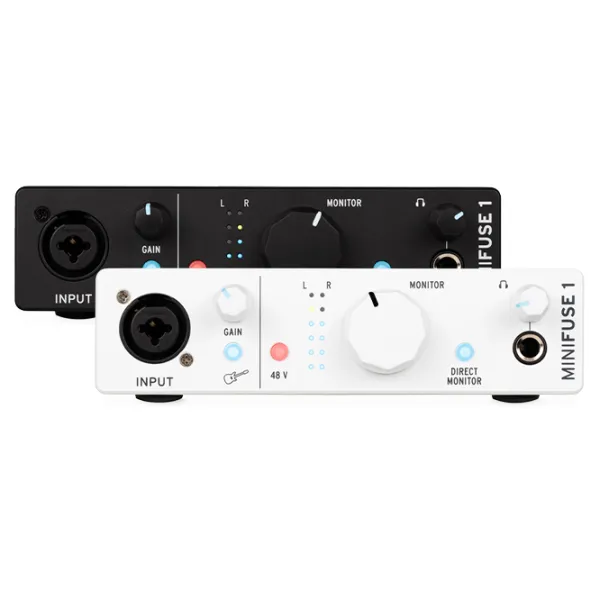 Аудио интерфейс Arturia MiniFuse 1 192 кГц / 20 Гц - 20 кГц / Черный photo 5