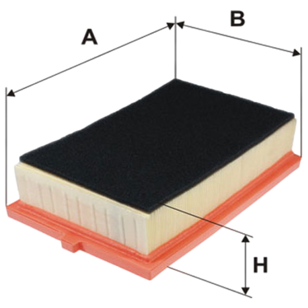 Воздушный фильтр Wix Filters WA9805 WX-WA9805 photo 1