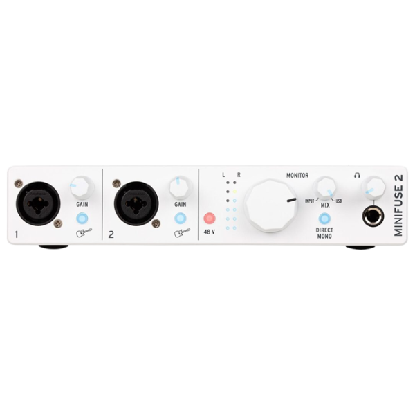 Interfață audio Arturia MiniFuse 2 192 kHz / 20 Hz - 20 kHz / White photo 1