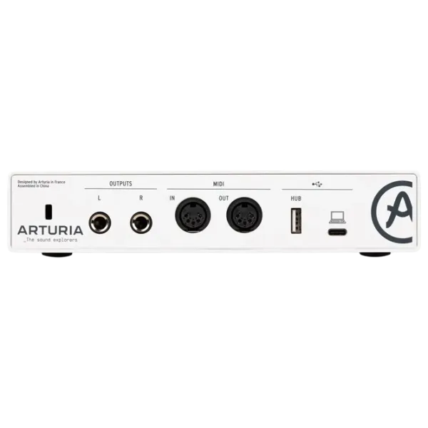 Interfață audio Arturia MiniFuse 2 192 kHz / 20 Hz - 20 kHz / White photo 3