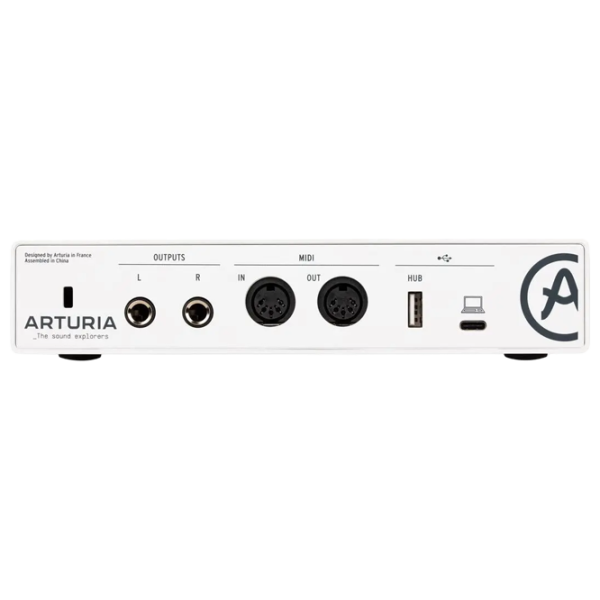 Interfață audio Arturia MiniFuse 2 192 kHz / 20 Hz - 20 kHz / White photo 3