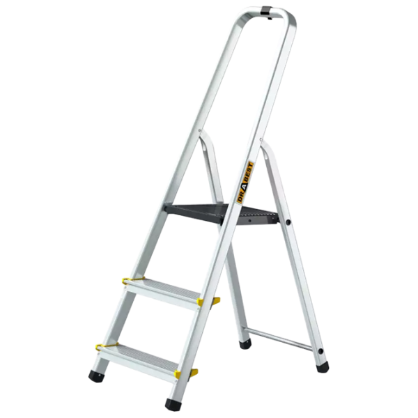 Scară pliantă DRABEST DR-AL-D3-PRO-Ż+CZ 2x3 150 kg photo 1