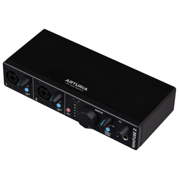 Аудио интерфейс Arturia MiniFuse 2 192 кГц / 20 Гц - 20 кГц / Черный photo 3
