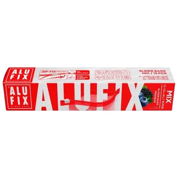 Пакет с застёжкой Alufix ZIP MIX  2л photo 1