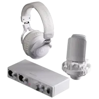 Interfață audio Arturia MiniFuse Recording Pack 192 kHz / 20 Hz - 20 kHz / White photo 2