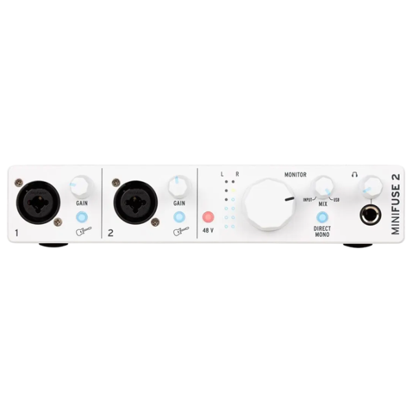 Аудио интерфейс Arturia MiniFuse Recording Pack 192 кГц / 20 Гц - 20 кГц / Белый photo 3