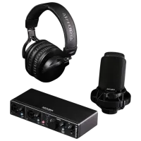 Interfață audio Arturia MiniFuse Recording Pack 192 kHz / 20 Hz - 20 kHz / Black photo 3