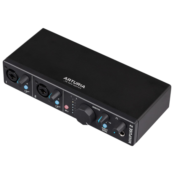 Аудио интерфейс Arturia MiniFuse Recording Pack 192 кГц / 20 Гц - 20 кГц / Черный photo 4