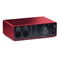 Interfață audio Focusrite Scarlett 4i4 4rd Gen 192 kHz / 20 Hz - 20 kHz / Red photo 4
