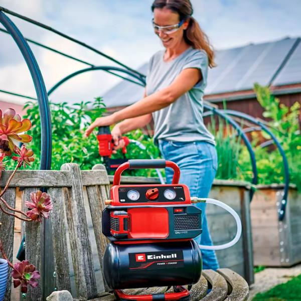 Компрессор Einhell TE-AC 18/75 / Аккумуляторный photo 3 Компрессор Einhell TE-AC 18/75 / Аккумуляторный photo 3