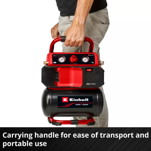 Компрессор Einhell TE-AC 18/75 / Аккумуляторный photo 7 Компрессор Einhell TE-AC 18/75 / Аккумуляторный photo 7